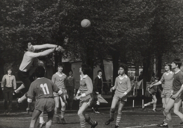 Nachwuchsmannschaft der BSG Motos Süd Oberweimar 1983 | Vereinschronik VfB Oberweimar